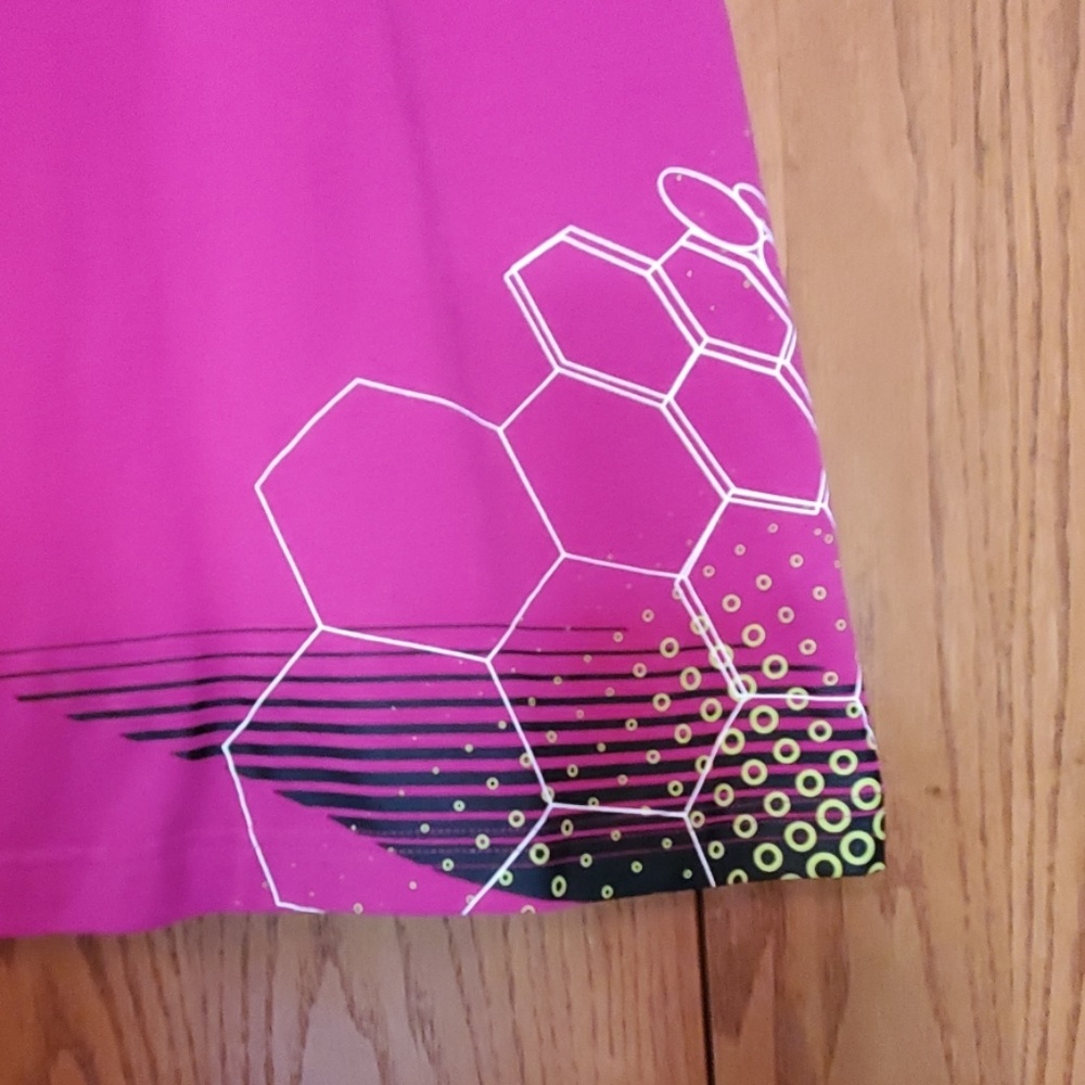Tek Gear hot pink graphic workout tee size Small - Picture 4 of 8